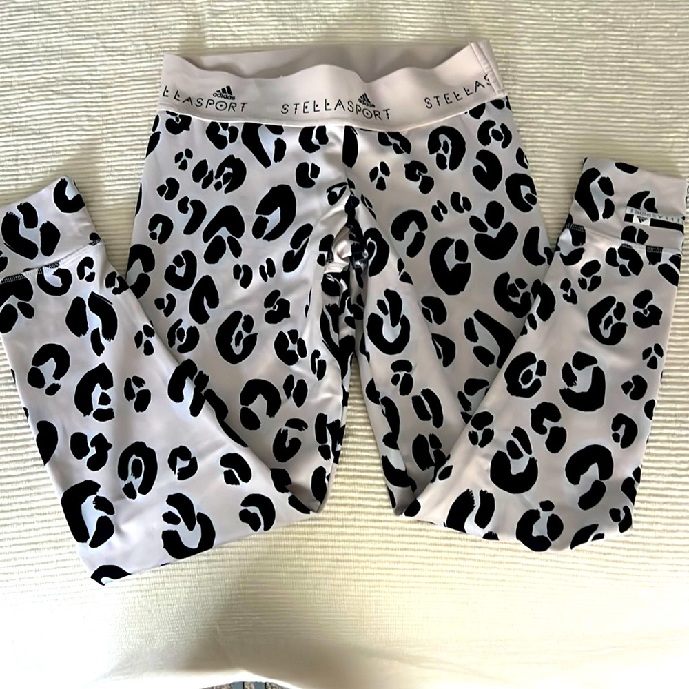 Adidas Stella Sport Chetah leggings size S